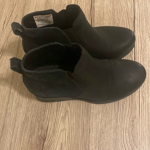 Sorel Evie Bootie Pull-On Ankle Boots Waterproof - Picture 3 of 8